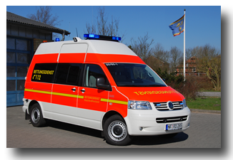 Krankentransportwagen des Kreises Nordfriesland
